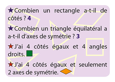  Dos de carte du jeu Numé Cat's 1 - les énigmes mathématiques